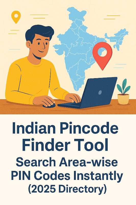 Indian Pincode Finder Tool